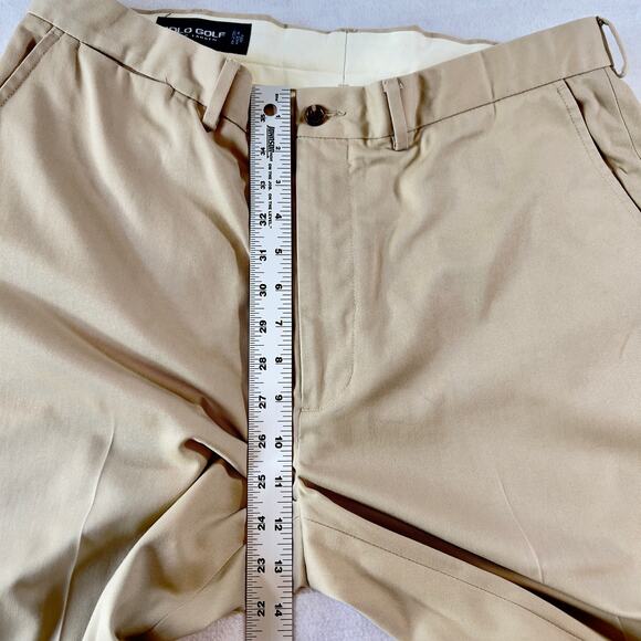 Polo Golf Ralph Lauren Chino Pants Men's W36 Khaki See Note RE: Inseam Size - Picture 7 of 9